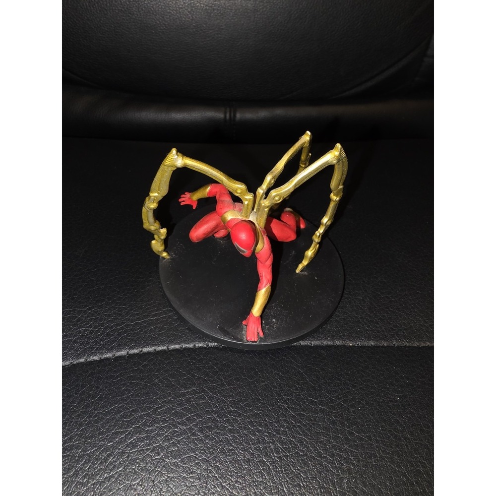Iron Spider Spider-Man Marvel 3" Mini PVC Figure Cake Topper Disney Superhero